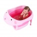 Bathtubs Freestanding Baby Folding Children's Thicker Insulated Multifunctional (No Seat) (Color : Pink) - B07H7KJS1N